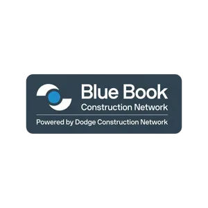 The Blue Book Building & Construction Network logo